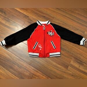 Disney Minnie Mouse red/black varsity-like jacket